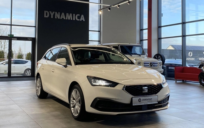 skoczów Seat Leon cena 78900 przebieg: 69100, rok produkcji 2021 z Skoczów